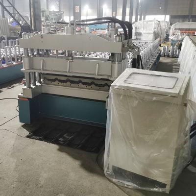 Building Materials Machinery Africa Glazed Tile Aluminium Roofing Panel Making Roll Forming Machine