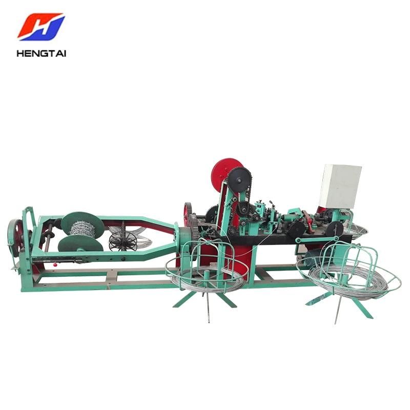 Anping Hengtai Factory Double Wire Twisted Barbed Wire Machine