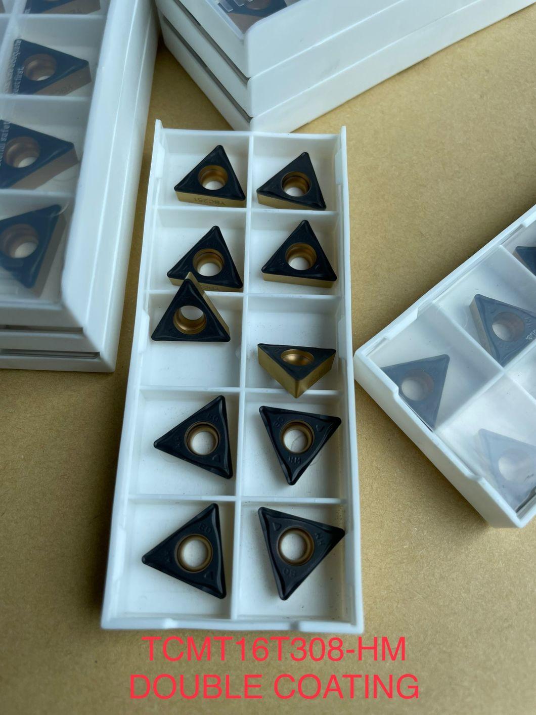 Original Product CNC Lathe Turning Tools Turning Carbide Insert Tcmt Series for Steel Parts