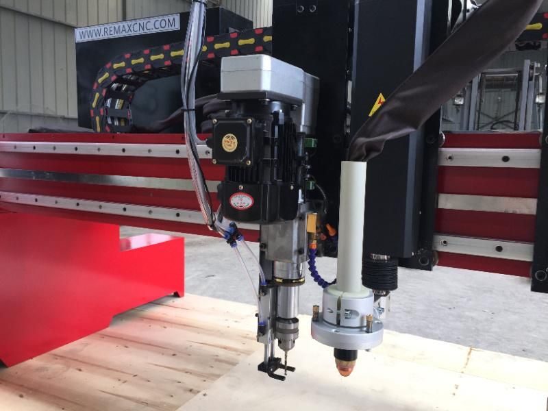 3000*9000mm Big Size Gantry Plasma Cutting Machine with Drilling Head for 20mm