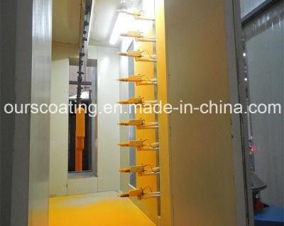 Customized Powder Coating Spray Booth with Best Guns