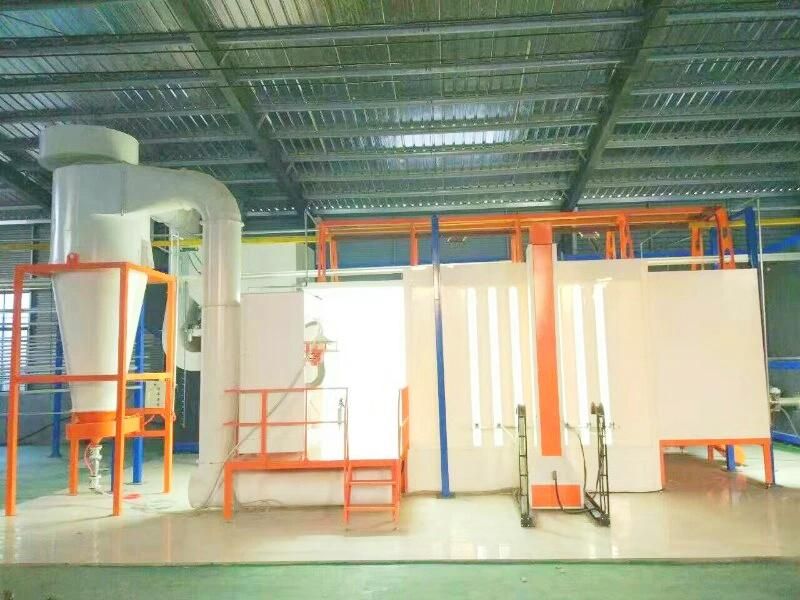 Automatic Powder Coating Machine System for Metal Panel Sheet Chair Furniture Cabinet Color Painting Powder Coating Equipment