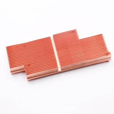 Copper Skived Fin Heat Sink for Inverter and Electronics and Svg and Power