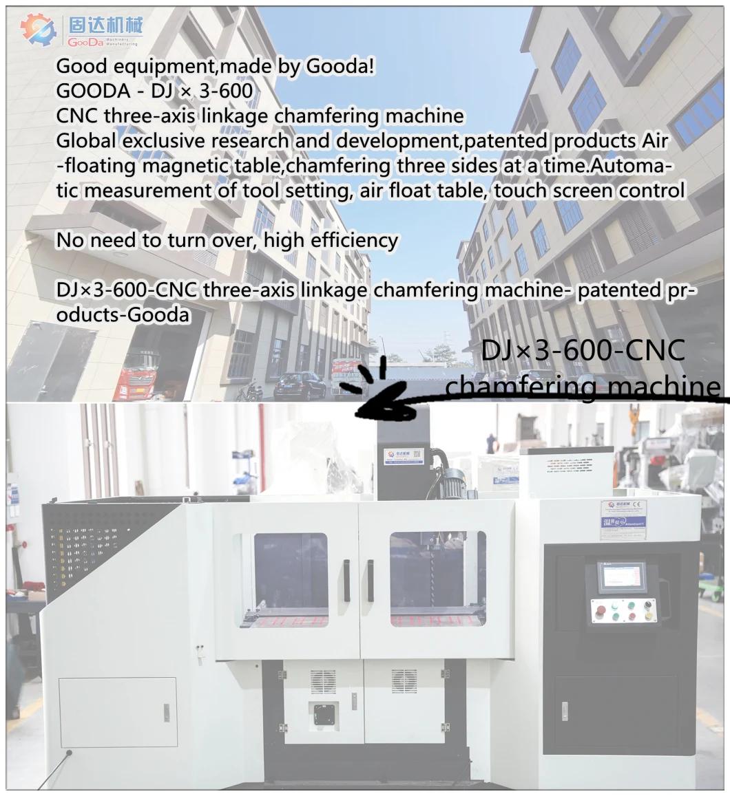 Gooda High-Speed Chamfering&Electromagnetic Worktable Automatically Chamfer Machine (DJX3-1000-600-XQC)