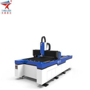 Small Fiber Metal Laser Cutter Machine with Ipg Laser