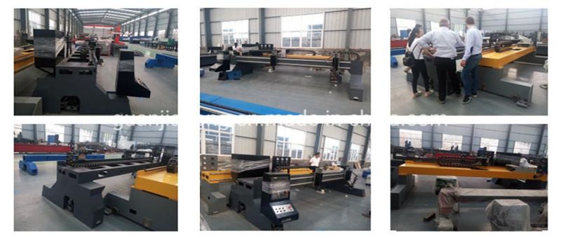 Heavy Duty Gantry Type Plasma Cutting Machine for Metal Carbon Steel Ms Ss Cutting