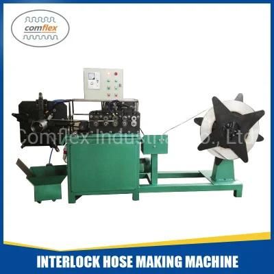 Interlocked Stripwound Metal Hose Making Machine