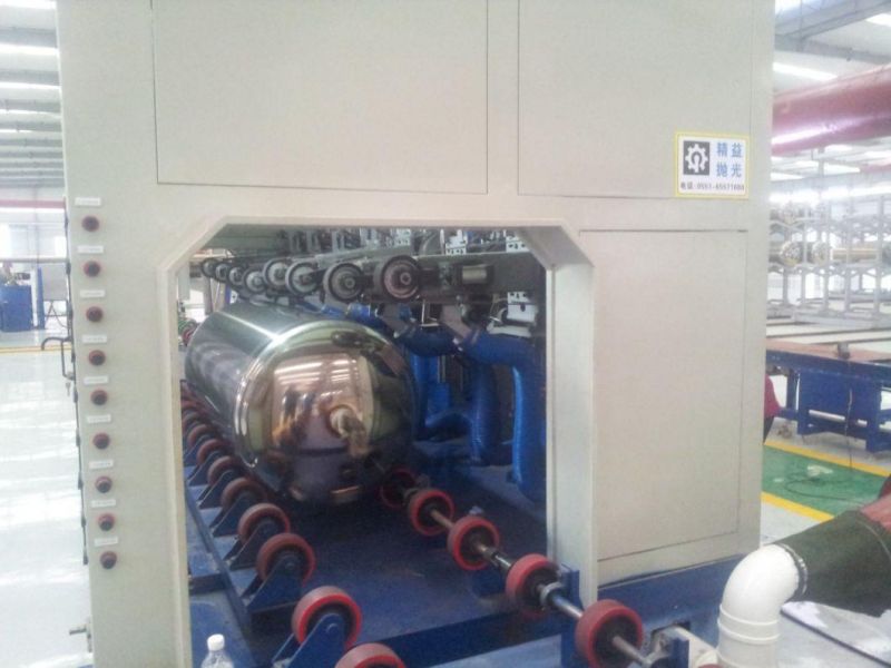 Non-Stop LNG Tank Polishing and Buffing Machine for External Surface Treatment with High Efficiency