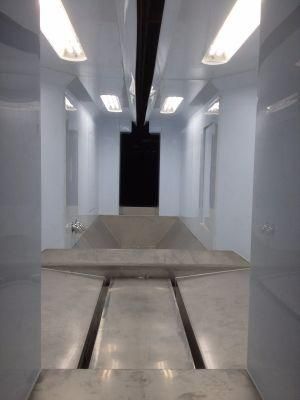 Plastic Powder Coating Spray Booth with Mono Cyclone Recovery System