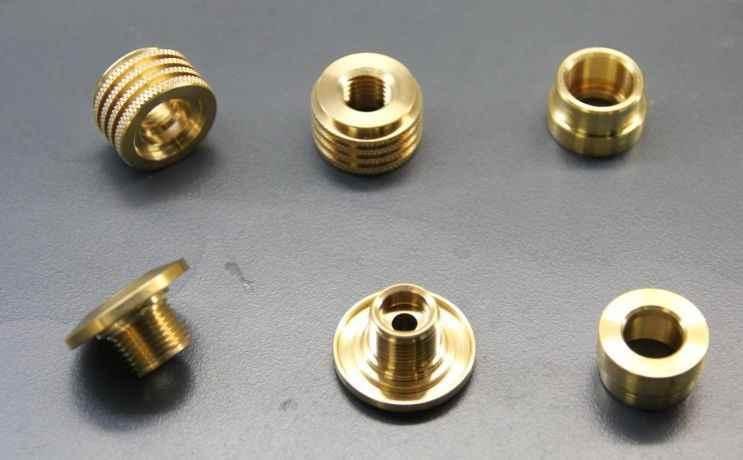 High Precision Brass CNC Turning Hardware