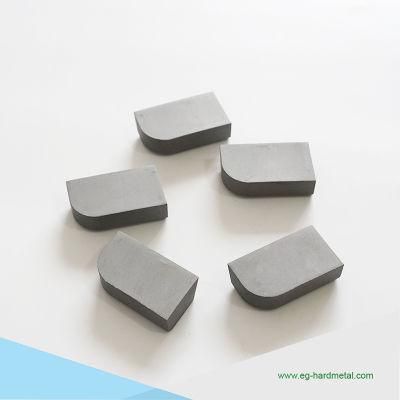 100% Virgin Material Tungsten Cemented Carbide Brazed Tips