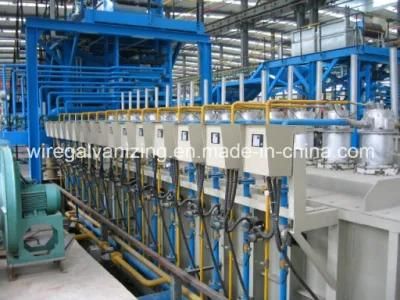 Galfan Galvanized Steel Wire Make Equipment