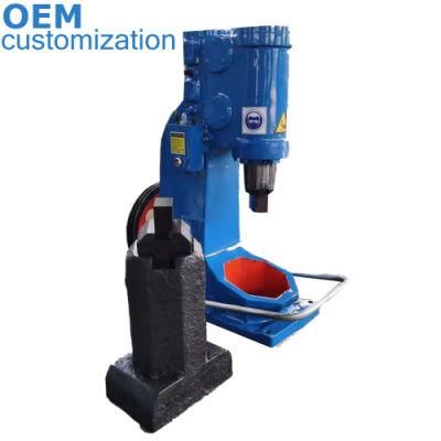 75 Kg Iron Working Power Air Hammer Metal Forging Machine