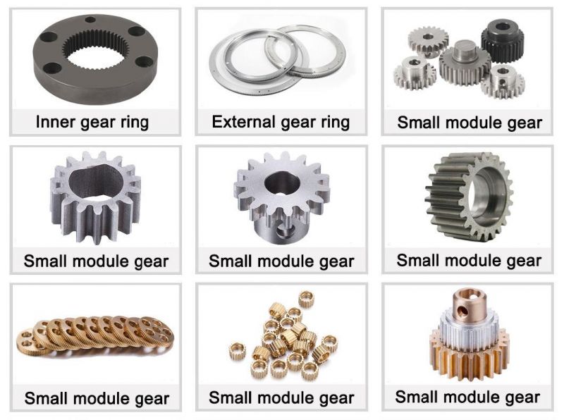 Ihf High Quality China Supply Transmission Parts Spin Carbon Steel Ring Gears with Stainless Steel