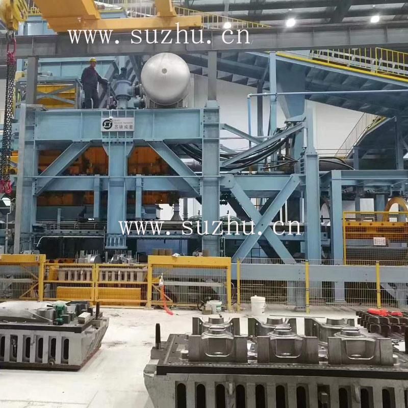 Automatic High Pressure Horizontal Flask Molding Line, Foundry Equipment