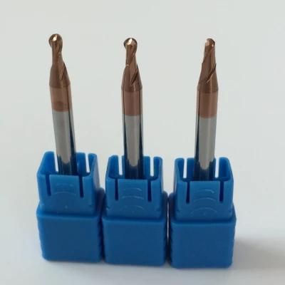 HRC58 Carbide Tungsten Ball Nose End Mills for Machine Tool