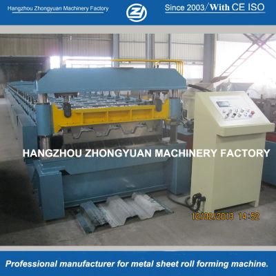 Metal Floor Decking Cold Roll Forming Machine