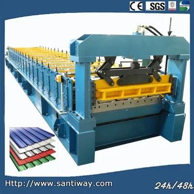 Low Price China Factory Floor Decking Cold Roll Forming Machine