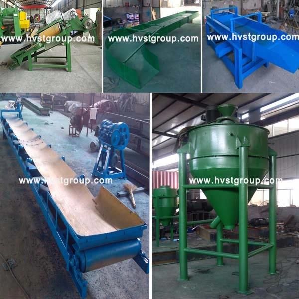 Waste Tire Recycling Rubber Powder Equipment/Tyre Recycling Line