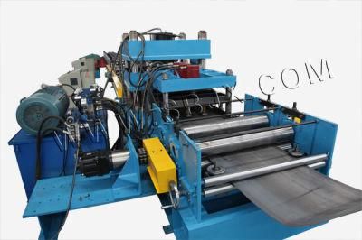 Three Waves Guardrail Roll Forming Machine with Conveyor Table