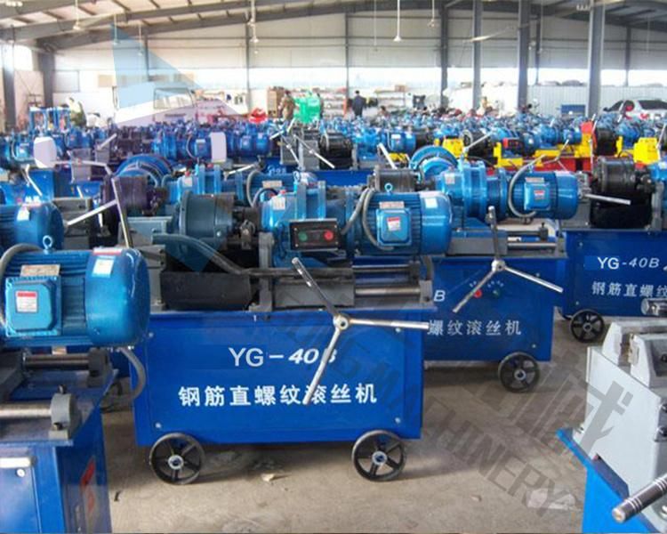 Rib-Stripping Special Screw Making Rolling Mill Rebar Thread Rolling Machine Price