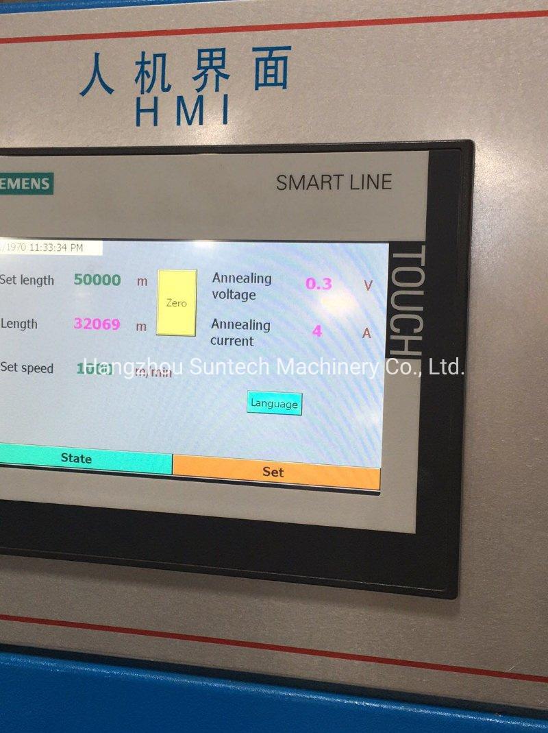 Enamelling Good Price Fast Speed Fine Copper Wire Drawing Machine with Annealing