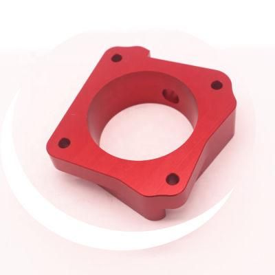 0.01mm Tolerance Red Anodized CNC Parts Supply High Demand CNC Custom Turning Parts for Motorcycle Bicycle