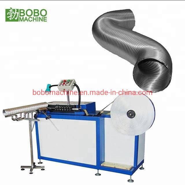 Spiral Flexible Aluminum Duct Making Machine (PAD-300 /ZHLF-300B)