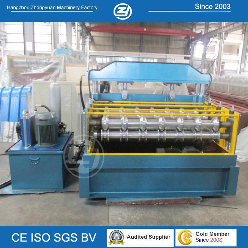 Curving Machine Roofing Panel Steel Metal Crimping Roll Forming Machinery with ISO9001/Ce/SGS/Soncap