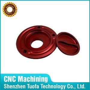 CNC Precision Machining Motorcycle Parts with Red Anodization