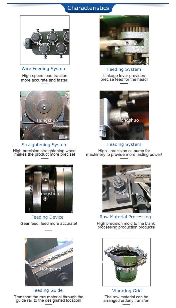 Header Machine Half Round Steel Screw Making Pan Head