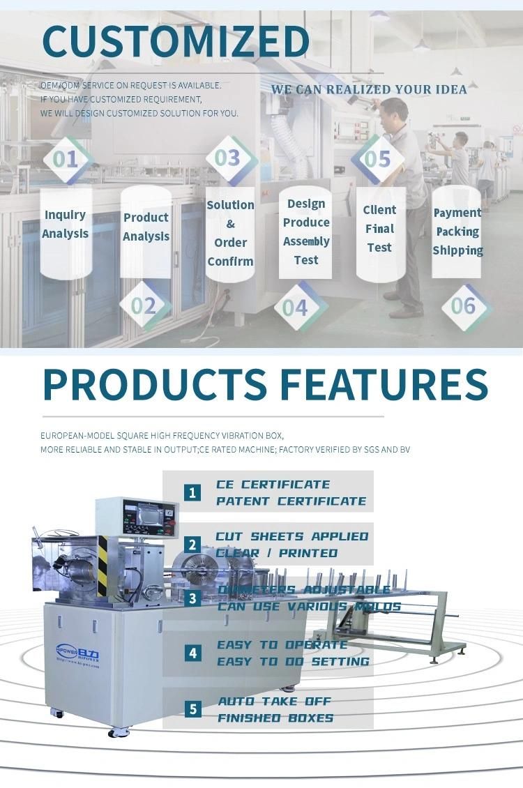 PVC Transparent Cylinder Tube Forming Machine Series