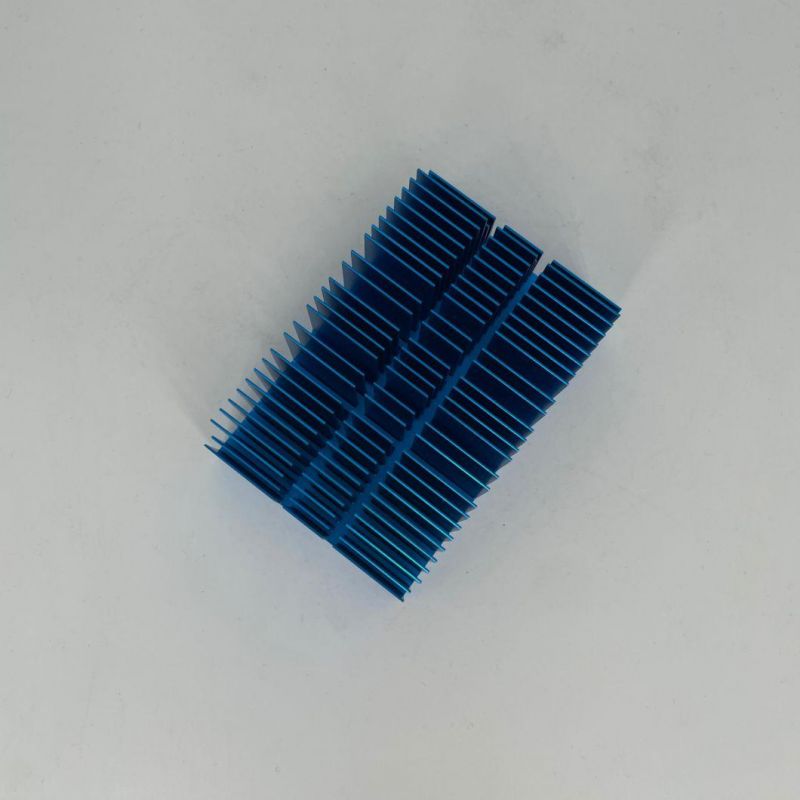 30*30*15 Skived Fin Heat Sink Aluminum Profile CNC for Electronic