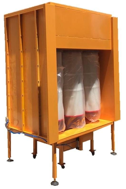 Tunnel Powder Coating Booth with Filiter for Furniture