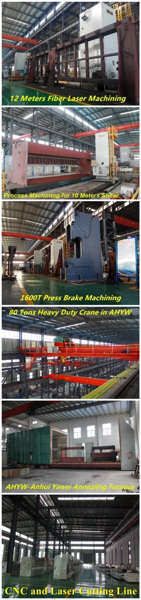 CNC Hydraulic Press Brake Machine for Metal Plate Bending