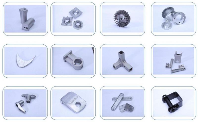 OEM High Strength Light Weight Squeeze Casting Aluminum Die Cast Cars Spare Parts Auto Connector Part