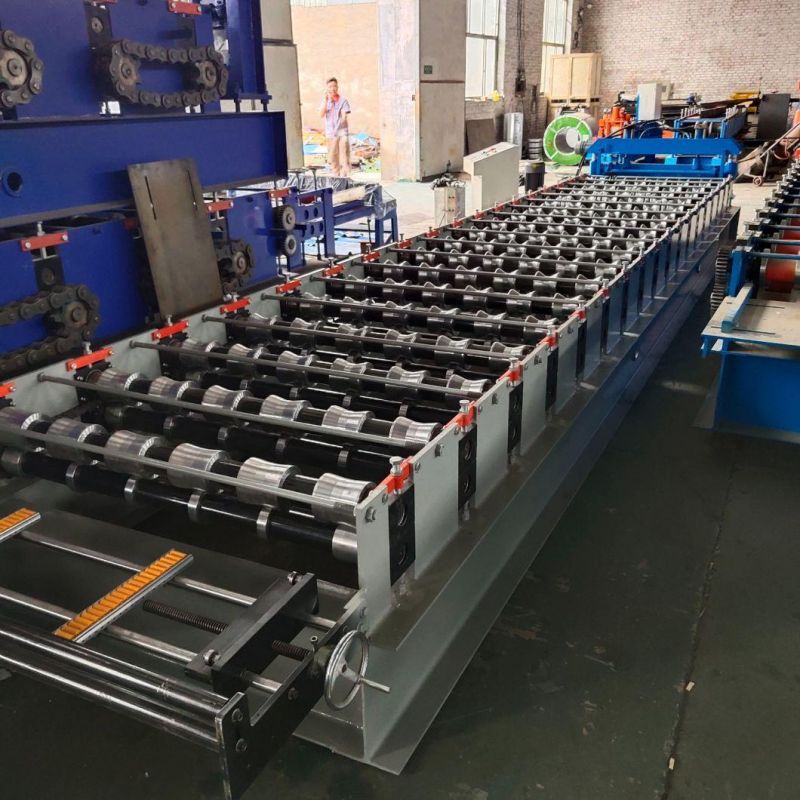 Cusotmized Trapezoidal Ibr Profile Roll Forming Machine/Roof Tile Sheet Rolling Forming Machine