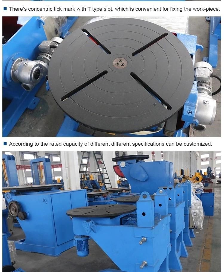 China Best Selling Welding Rotator Positioner