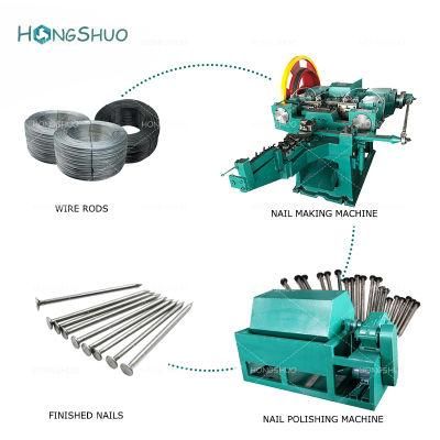 Latest Series Extremely High Operating Speed Steel Nail Making Machine Price