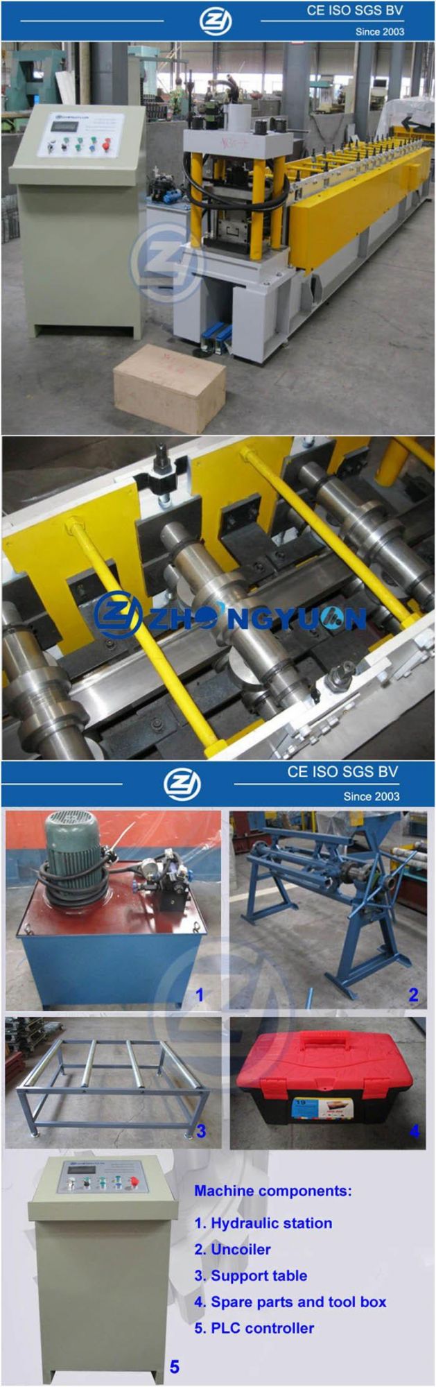 Keel Plate Roll Forming Machine