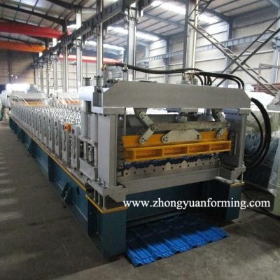 Trade Assurance High Speed Gi Roofing Sheet Glazed Tile Profile Roll Forming Machine
