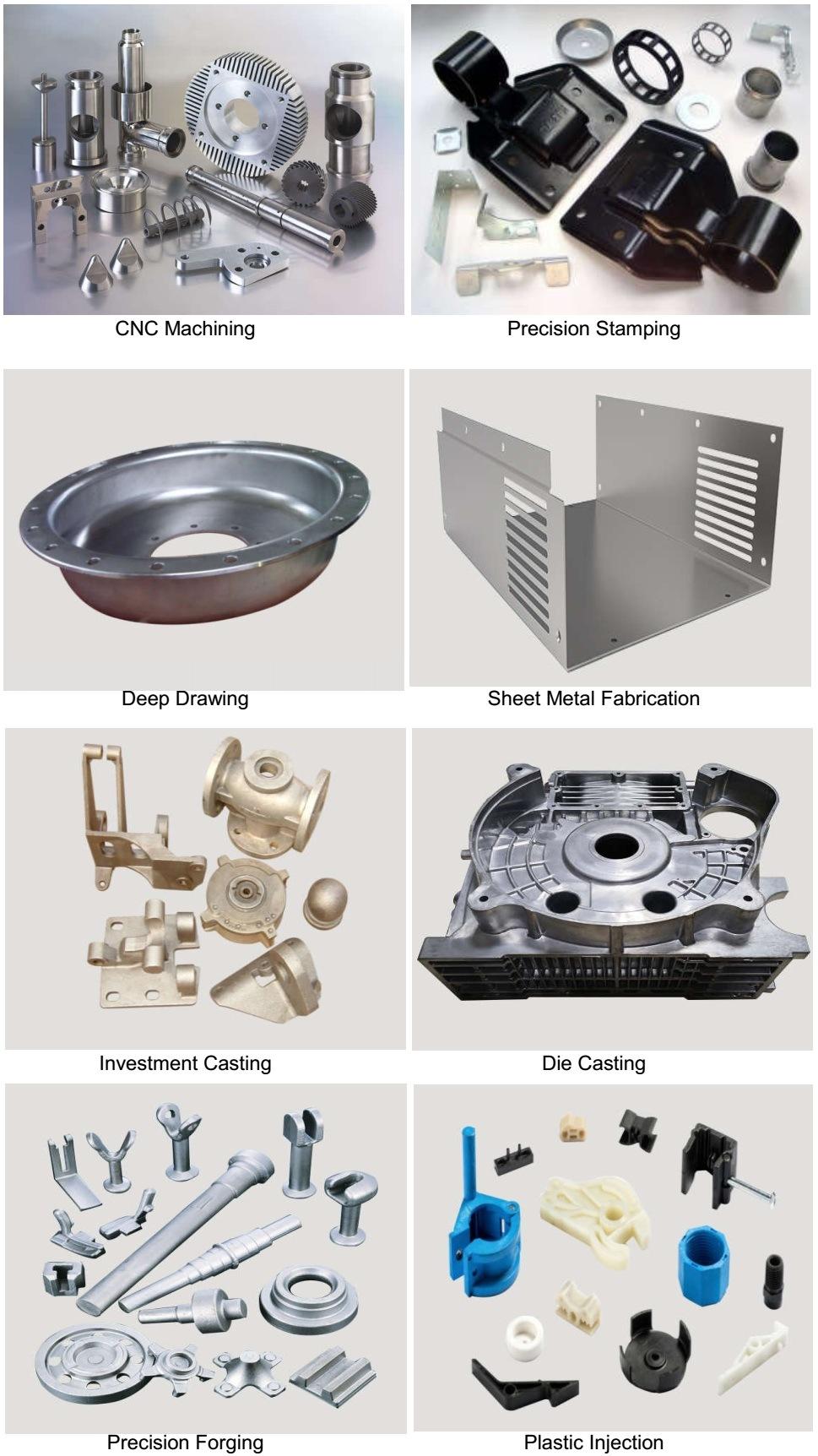 Customized Hot Forging Products with CNC Machining, Plating and Assembling