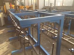 No Press Step Type Ridge Cap Roll Forming Machine
