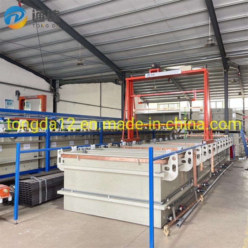 Tongda11 Good Price Automatic Gantry Electroplating Machine for Aluminium Anodizing