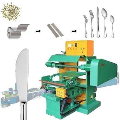 Sunglory Metal Tableware Production Line Stainless Steel Flatware Polisher Machinery Knife Spoon Fork Making Polishing Machine