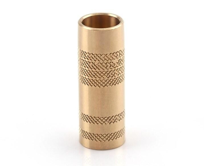 High Precision Copper Knurl CNC Machining Parts