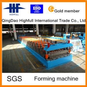 Colored Tile Galvanized Steel Roof Cold Roll Forming Machine