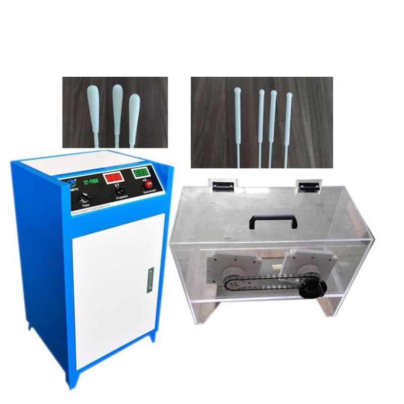 Xt-150 World Wide Hot Sale Manual Nylon Nasal Flocked Swabs Flocking Machine/Automatic Line for Sale