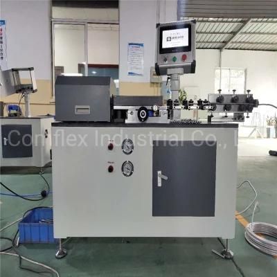 Automatic Gas/Water Tube Cutting Skiving Cutting, Braided Metal Hose Set Length Cutting Machine^