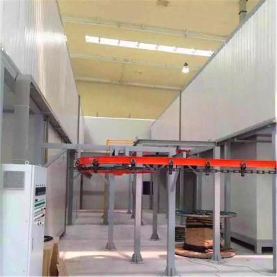 SS316 Stainless Steel Automatic Liquid/Powder Coating Paint Machine for Lamp Post with Ce
